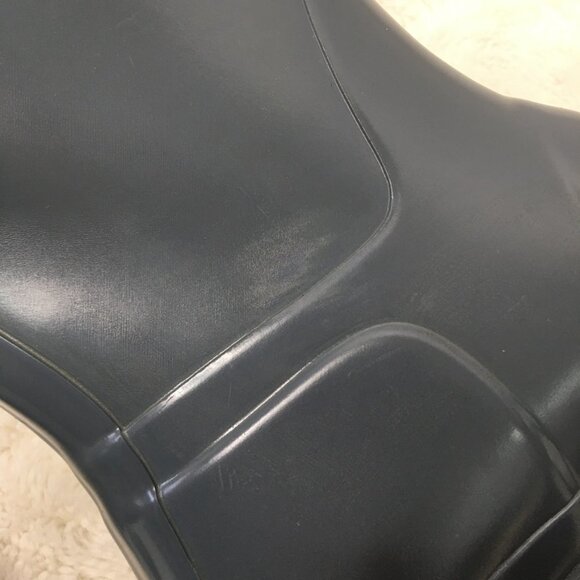 Hunter Women's Gray Glossy Tall Rain Boots Size 8 / 39 EU - Picture 5 of 16